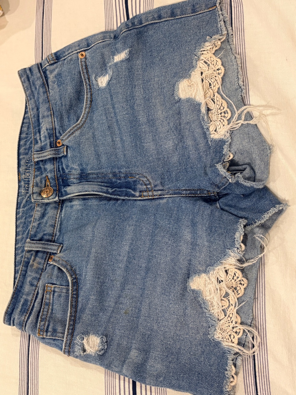 wild fable Light Blue Denim Jeans with Branded Waist Label
